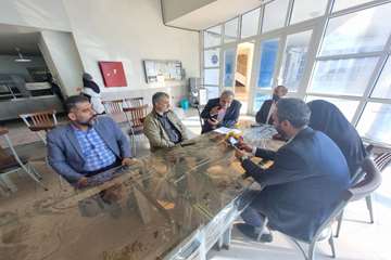 بازدید معاون فرهنگی دانشجویی از سلف سرویس سایت لاکان